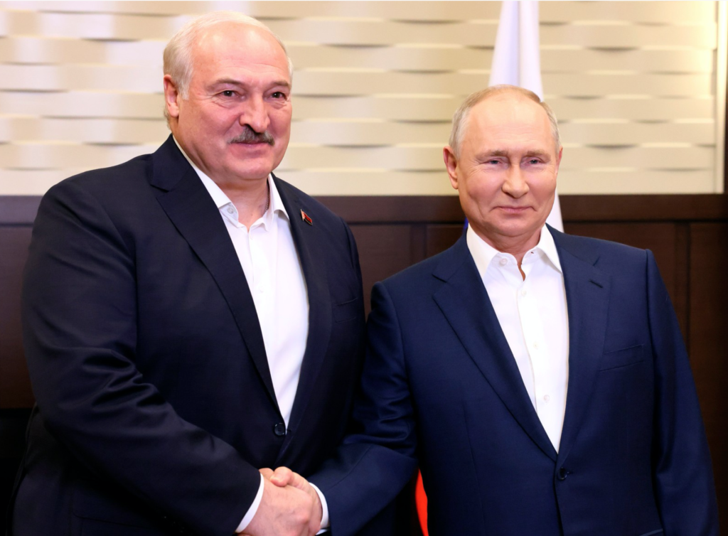 Встреча Президентов России и Белоруссии