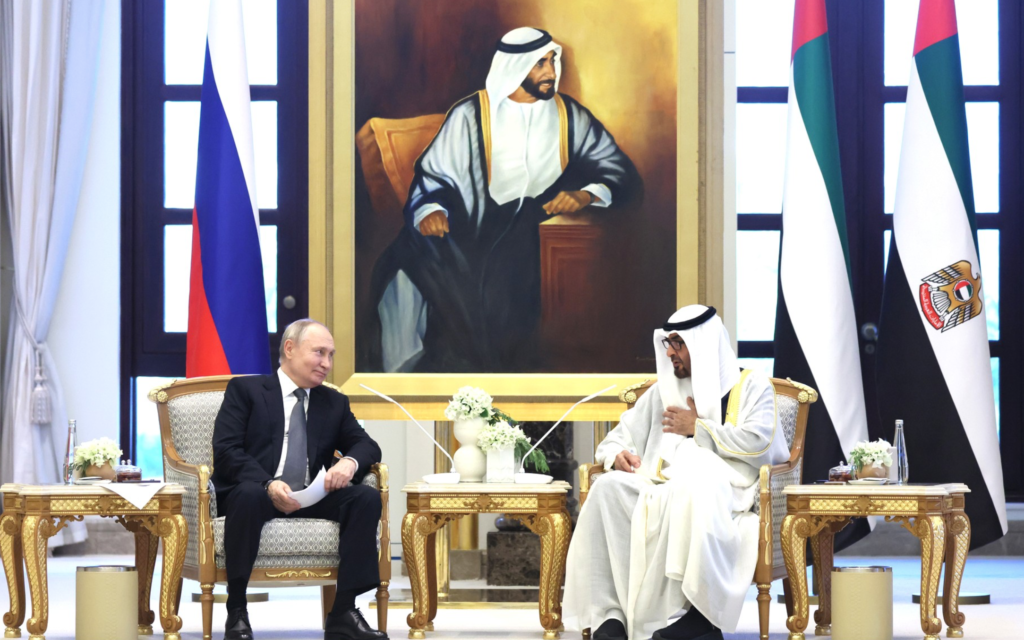 Владимир Путин встретился с Президентом ОАЭ Мухаммедом бен Заидом Аль Нахайяном